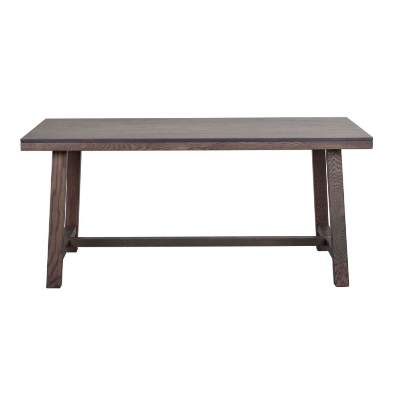 ROWICO Brooklyn Extending Dining Table H 170x95 Dark Brown